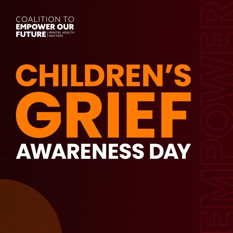 Image for the Tweet beginning: (1/2) On Children’s Grief Awareness